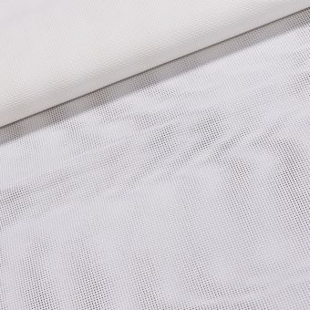 Vyšívací látka KANAVA 4 jednobarevná bílá, š.140cm (látka v metráži)