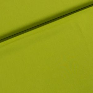 Bavlněné plátno jednobarevné Jolana JO001/30 uni žluto-zelená, š.160cm (látka v metráži)
