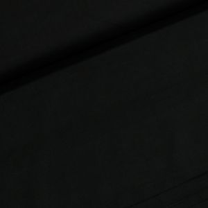 Bavlněné plátno jednobarevné UNI černá, š.140cm (látka v metráži)