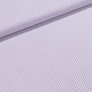 Bavlněné plátno Jolana JO008/13 fialový puntík na bílé 2mm, š.150cm (látka v metráži)