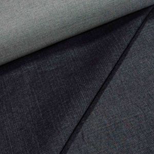 Bavlněná riflovina (denim, džínovina) černá č.4, klasická, š.170cm, 400 g/m2, 100% bavlna (látka v metráži)