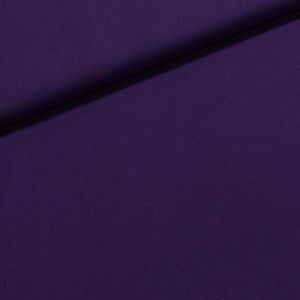 Bavlněné plátno jednobarevné Jolana JO001/17 uni tmavě fialová, š.160cm (látka v metráži)