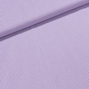 Bavlněné plátno Jolana JO002/13 fialový a bílý proužek 2mm, š.150cm (látka v metráži)