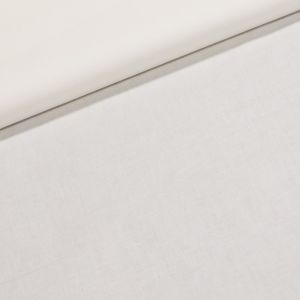 Bavlněné plátno jednobarevné DOMINIC uni bílá, š.140cm (látka v metráži)