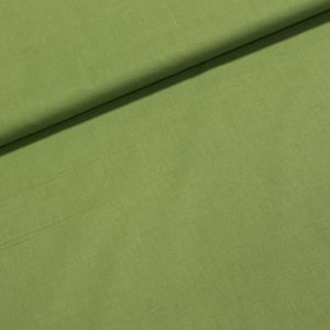 Bavlněné plátno UNI POLO jednobarevná zelená, š.150cm (látka v metráži)