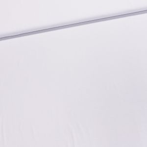Bavlněný úplet 2520 jednobarevný bílý, š.150cm (látka v metráži)