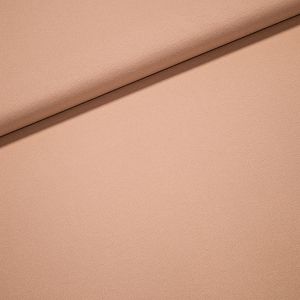 Bavlněný úplet TEPLÁKOVINA SP-GRETA 32 jednobarevná uni pudrová, š.185cm (látka v metráži)