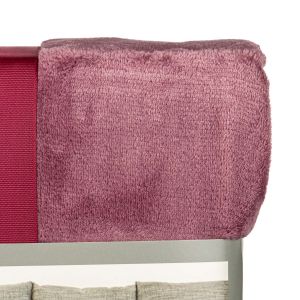 Deka mikroflanel XXL jednobarevná starofialová, 180x220cm