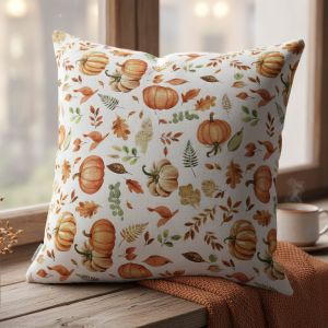 Dekorační povlak na polštářek 25397 DÝNĚ, oranžová, 40x40cm