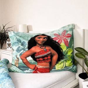 Dětské povlečení VAIANA 02, modré, bavlna hladká, 140x200cm + 70x90cm 