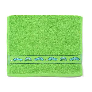 Dětský froté ručník KIDS, zelený, 30x50cm