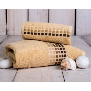 Froté ručník a osuška DARWIN, béžová (více rozměrů)