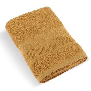Froté ručník a osuška ORCHIDEA, hořčicová (více rozměrů)