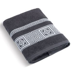 Froté ručník a osuška ŘECKÁ KOLEKCE, tmavě šedá (více rozměrů)