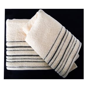 Froté ručník a osuška ZARA, smetanová (více rozměrů)