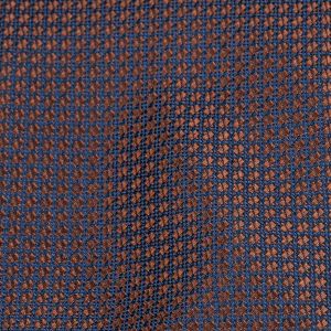 Kravata pánská AMJ vzorovaná KU1916, hnědá