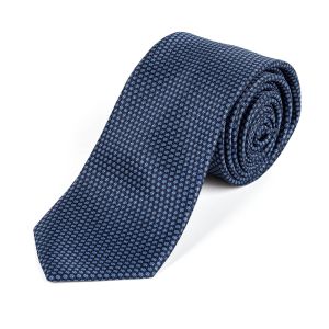 Kravata pánská AMJ vzorovaná KU1931, modrá