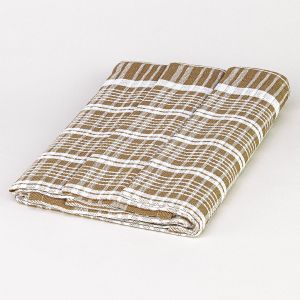 Kuchyňské utěrky EGYPTSKÁ BAVLNA 87, světle hnědé káro, 3 kusy, 50x70cm