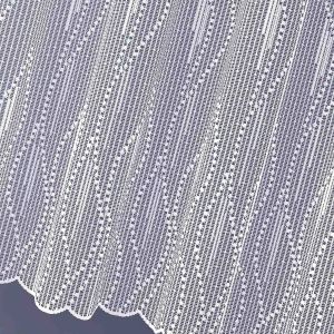 Kusová záclona EDISON jednobarevná bílá, (více rozměrů)