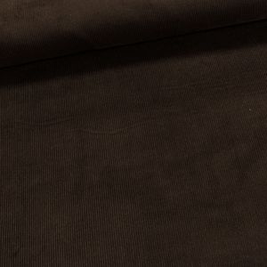 Manšestr bavlněný elastický MR1112-580, jednobarevný hnědý, š.150cm (látka v metráži)