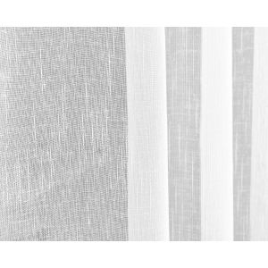 Organzová záclona 1499, žakárový vzor prší, s olůvkem, bílá (více výšek, v metráži)