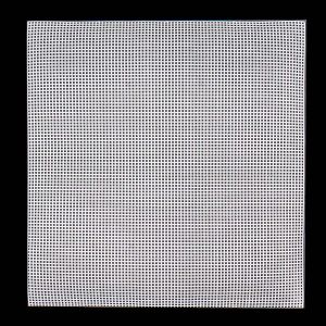 Plastová kanava, vyšívací mřížka na vyšívání a tapiko 080716, smetanová, obdélník 37x41,5cm