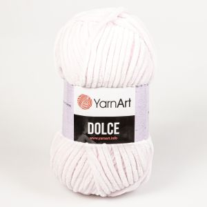 Pletací příze YarnArt DOLCE 781 světlá růžová, efektní, 100g/120m