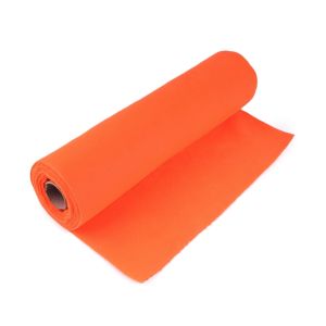 Filc / plsť 730123/04 jednobarevný, oranžový, š. 41cm, 215g/m2, tloušťka 1-1,4mm (látka v metráži)