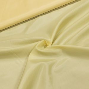 Podšívka polyesterová 19, jednobarevná žlutá, š.150cm (látka v metráži)