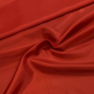Podšívka polyesterová 07, jednobarevná červená, š.150cm (látka v metráži)
