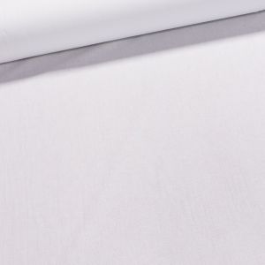 Režné bavlněné plátno DOMESTINO jednobarevná uni bílá, š.90cm (látka v metráži)