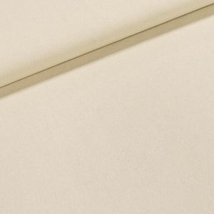 Režné bavlněné plátno ECOCANVAS NATUR UNI, jednobarevná režná, š.145cm (látka v metráži)