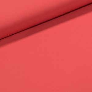 Rongo, kostýmovka 714 uni jednobarevná korálově červená, š.150cm (látka v metráži)