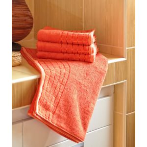 Bambusový froté ručník a osuška BAMBUS TOP, terakota (více rozměrů)