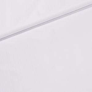 Šusťákovina (lehká kočárkovina) KENT 2 jednobarevná bílá, š.150cm (látka v metráži)