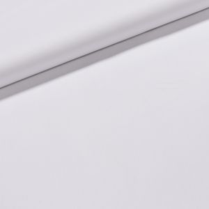 Bavlněná ubrusovina MARVIN se saténovou vazbou, hladká jednobarevná bílá, š.160cm (látka v metráži)