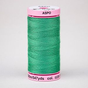 Univerzální šicí nit Amann ASPO 120 polyesterová, zelená 0239, návin 500m 
