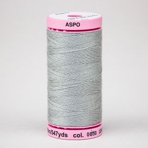 Univerzální šicí nit Amann ASPO 120 polyesterová, světle šedá 0850, návin 500m 