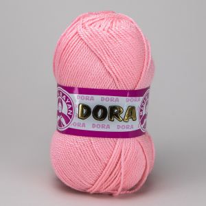 Pletací příze Madame Tricote paris DORA 039/507 světle růžová, klasická, 100g/250m