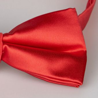 Motýlek pánský AMJ jednobarevný, červený /jahodový MP016