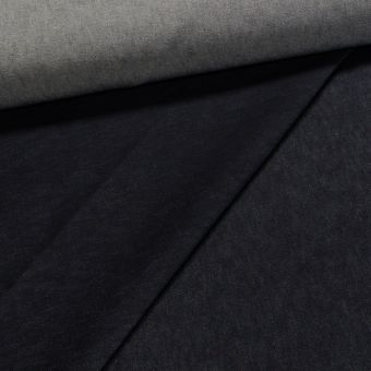 Bavlněná riflovina (denim, džínovina) temně modrá, klasická, š.160cm, 340 g/m2, 100% bavlna (látka v metráži)