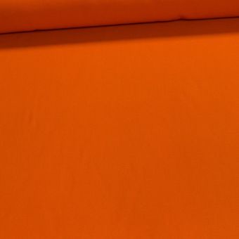Bavlněný kepr PROTON 245 ORANGE jednobarevná oranžová, š.150cm (látka v metráži)