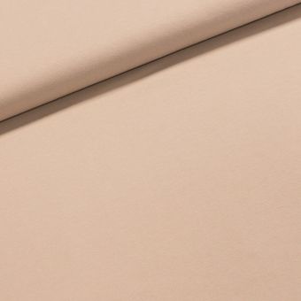 Bavlněný úplet TEPLÁKOVINA SP-GRETA 13 jednobarevná uni kapučíno, š.180cm (látka v metráži)