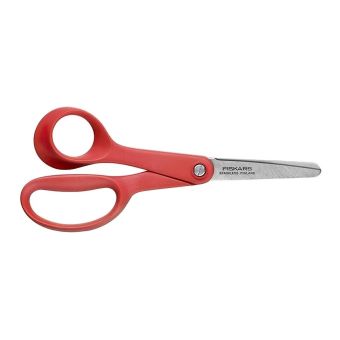 Dětské nůžky FISKARS 1005169, červené, pro leváky 13,4cm