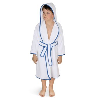 Župan FROTÉ 001/25 bílý, bavlněné froté, 330 g/m², dětský (více velikostí)