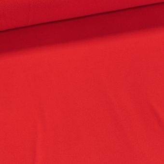 Fleece (flís) jednobarevná uni 037 červená, š.150cm (látka v metráži)