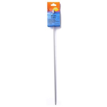 Háček na háčkování PONY, tuniský hliníkový 43605, velikost 3mm, délka 30cm