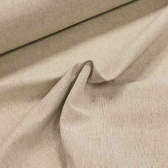 Originální lněné MALÍŘSKÉ PLÁTNO (MALPLA) režné, nevysrážené, 70% bavlna, 30% len š.160cm (látka v metráži)