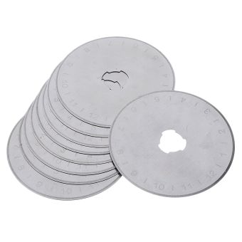Náhradní čepel do řezacího kolečka, TEXI 4099, rovná čepel, průměr 45mm, 10 kusů