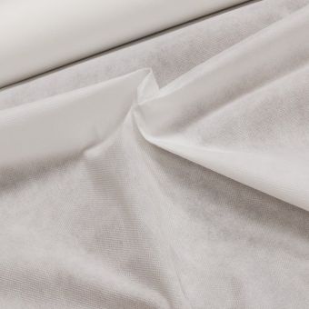 Netkaná textilie, bílá, š. 160cm, 50g/m2, středně pevná (látka v metráži)